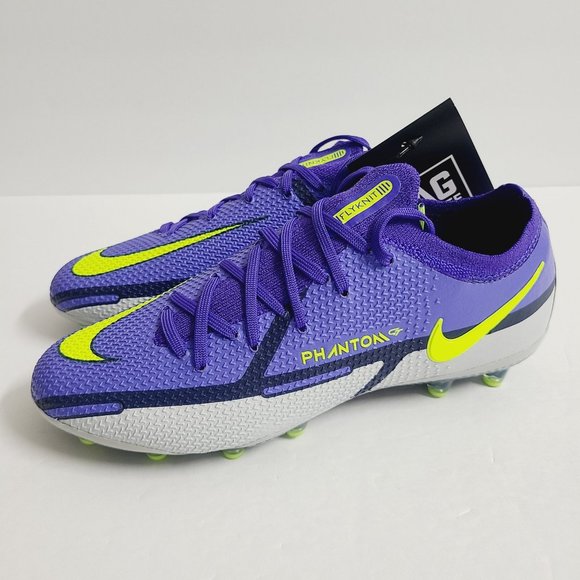 NEW Nike Phantom GT2 Elite AG Pro Soccer Cleats DC0748-571 Size 4.5 Sapphire Blu - Picture 1 of 7